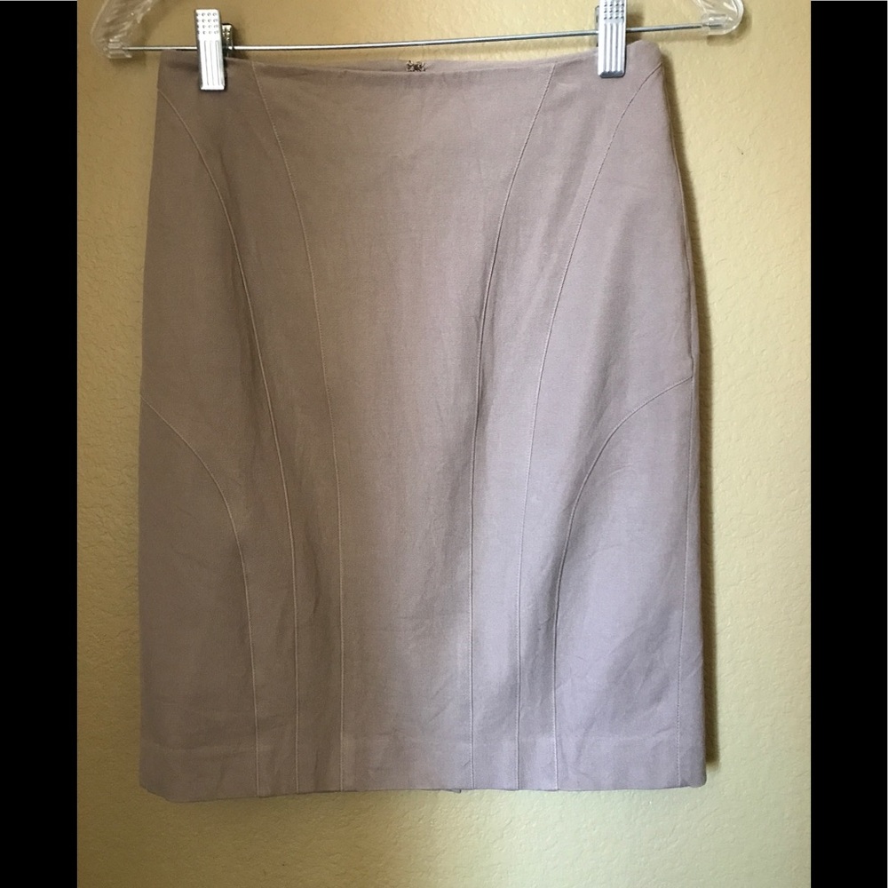 Banana Republic Beige Stretch Skirt Size 0